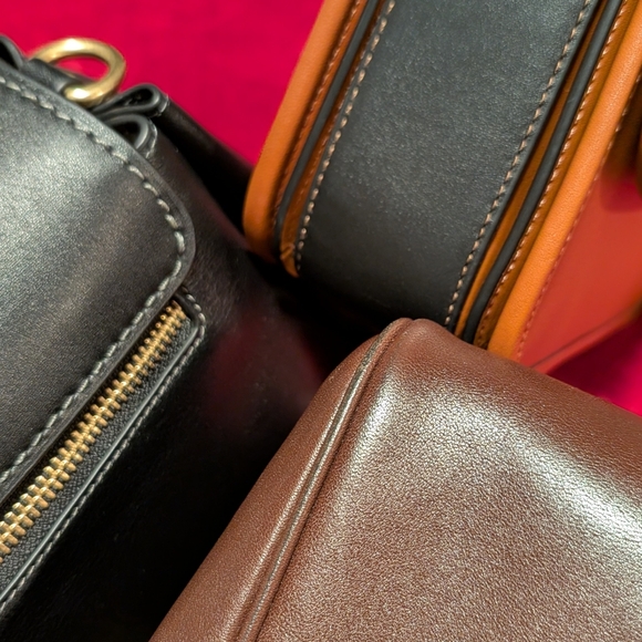 Coach Rogue Top Handle in Colorblock - Burnished Amber - Picture 10 of 10